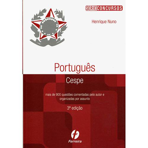 Tamanhos, Medidas e Dimensões do produto Livro - Português Cespe