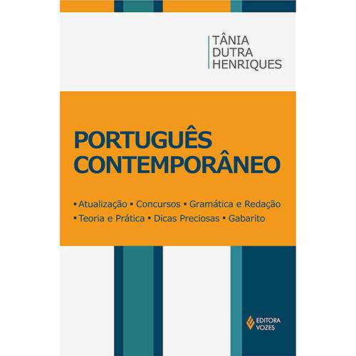 Tamanhos, Medidas e Dimensões do produto Livro - Português Contemporâneo