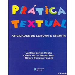 Tamanhos, Medidas e Dimensões do produto Livro - Prática Textual: Atividades de Leitura e Escrita
