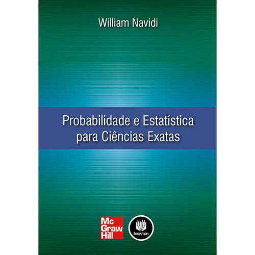Tamanhos, Medidas e Dimensões do produto Probabilidade e Estatística para Ciências Exatas
