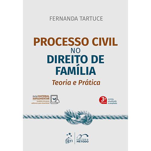 Tamanhos, Medidas e Dimensões do produto Livro - Processo Civil no Direito de Família - Teoria e Prática