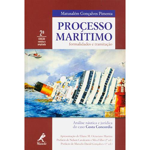 Tamanhos, Medidas e Dimensões do produto Livro - Processo Marítimo Formalidades e Tramitação