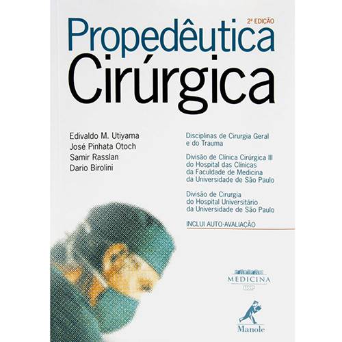 Tamanhos, Medidas e Dimensões do produto Livro - Propedêutica Cirúrgica
