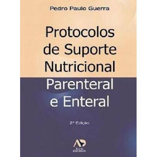 Tamanhos, Medidas e Dimensões do produto Livro - Protocolos de Suporte Nutricional Parenteral e Enteral - Guerra