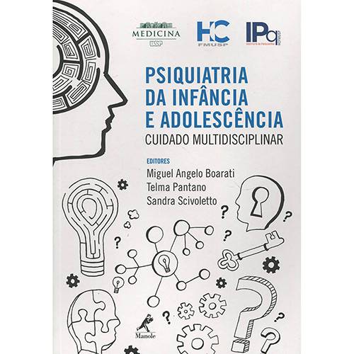 Tamanhos, Medidas e Dimensões do produto Livro - Psiquiatria da Infância e Adolescência: Cuidado Multidisciplinar