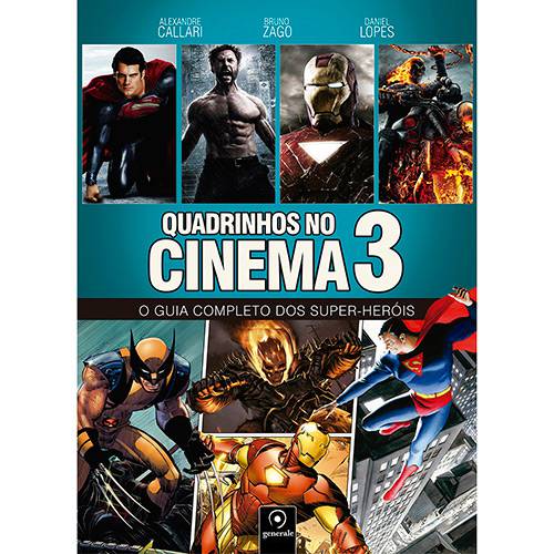 Tamanhos, Medidas e Dimensões do produto Livro - Quadrinhos no Cinema 3