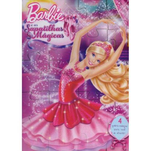 Tamanhos, Medidas e Dimensões do produto Livro Quebra-Cabeça Barbie e as Sapatilhas Magicas
