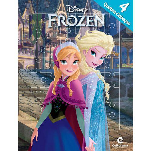 Tamanhos, Medidas e Dimensões do produto Livro - Quebra-cabeça Frozen
