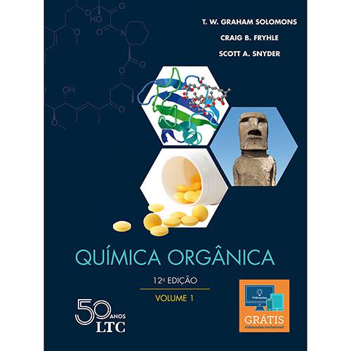 Tamanhos, Medidas e Dimensões do produto Livro - Química Orgânica
