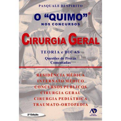 Tamanhos, Medidas e Dimensões do produto Livro - Quimo - Cirurgia Geral - Di Spirito