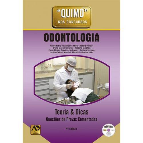 Tamanhos, Medidas e Dimensões do produto Livro - Quimo - Odontologia