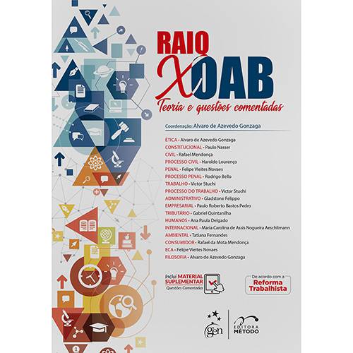Tamanhos, Medidas e Dimensões do produto Livro - Raio-X OAB