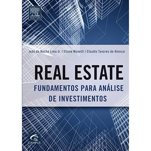 Tamanhos, Medidas e Dimensões do produto Livro - Real Estate - Fundamentos para Análise de Investimentos