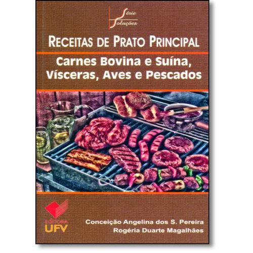 Tamanhos, Medidas e Dimensões do produto Livro - Receitas de Prato Principal: Carnes Bovina e Suína, Vísceras, Aves e Pescados