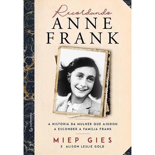 Tamanhos, Medidas e Dimensões do produto Livro - Recordando Anne Frank