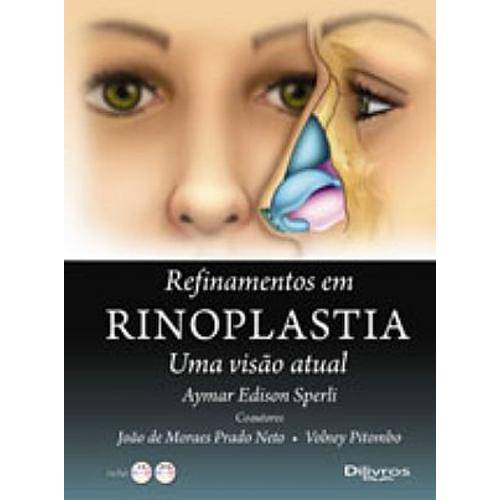 Tamanhos, Medidas e Dimensões do produto Livro - Refinamentos em Rinoplastia - uma Visão Atual - Sperli