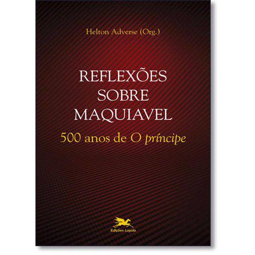 Tamanhos, Medidas e Dimensões do produto Livro - Reflexões Sobre Maquiavel: 500 de " o Principe " - Coleção Questões Filosóficas