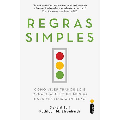 Tamanhos, Medidas e Dimensões do produto Livro - Regras Simples: Como Viver Tranquilo e Organizado em um Mundo Cada Vez Mais Complexo