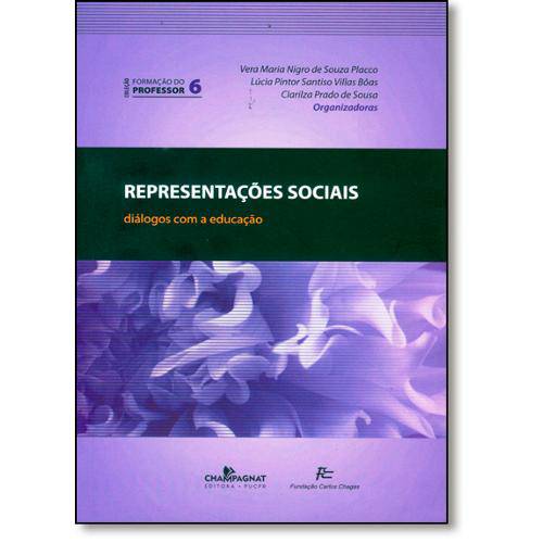 Tamanhos, Medidas e Dimensões do produto Livro - Representações Sociais: Diálogos com a Educação - Coleção Formação do Professor
