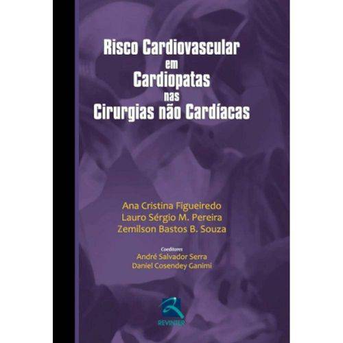 Tamanhos, Medidas e Dimensões do produto Livro - Risco Cardiovascular em Cardiopatas Nas Cirurgias não Cardíacas - Figueiredo