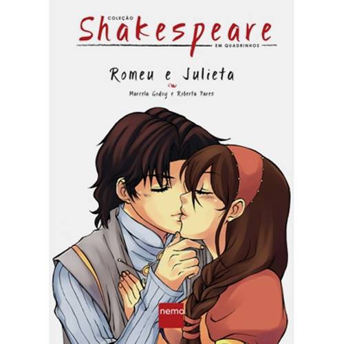 Tamanhos, Medidas e Dimensões do produto Livro - Romeu e Julieta - Coleção Shakespeare em Quadrinhos
