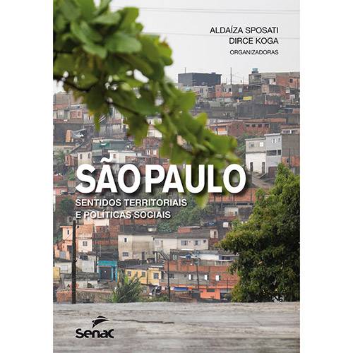 Tamanhos, Medidas e Dimensões do produto Livro - São Paulo: Sentidos Territoriais e Políticas Sociais