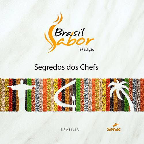 Tamanhos, Medidas e Dimensões do produto Livro - Segredo dos Chefs: Brasil Sabor