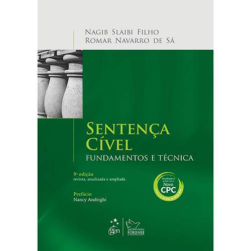 Tamanhos, Medidas e Dimensões do produto Livro - Sentença Cível