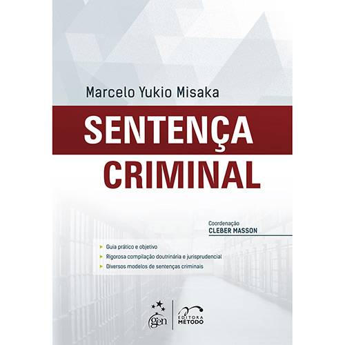 Tamanhos, Medidas e Dimensões do produto Livro - Sentença Criminal