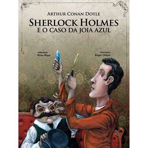 Tamanhos, Medidas e Dimensões do produto Livro - Sherlock Holmes e o Caso da Joia Azul