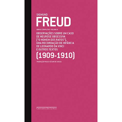 Tamanhos, Medidas e Dimensões do produto Livro - Sigmund Freud: Obras Completas - Observações Sobre um Caso de Neurose Obssessiva - Volume 9