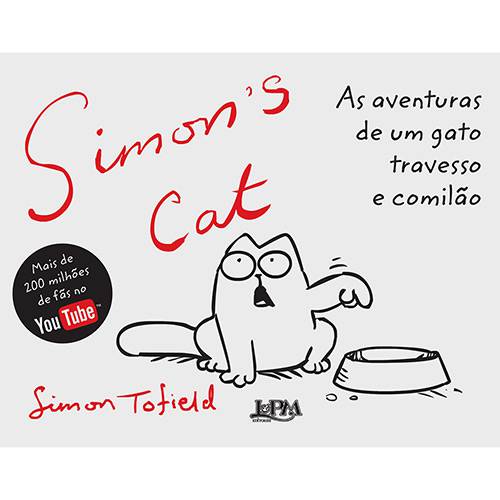 Tamanhos, Medidas e Dimensões do produto Livro - Simon's Cat: as Aventuras de um Gato Travesso e Comilão