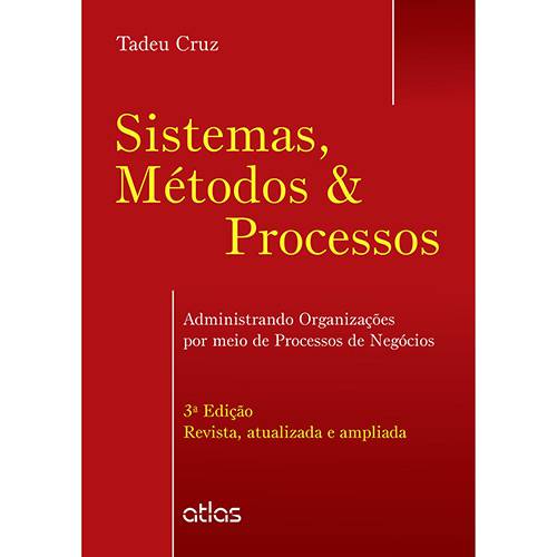 Tamanhos, Medidas e Dimensões do produto Livro - Sistemas, Métodos e Processos