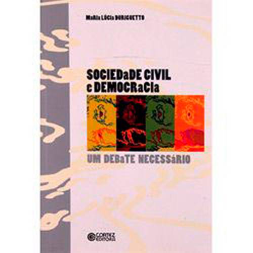 Tamanhos, Medidas e Dimensões do produto Livro - Sociedade Civil e Democracia