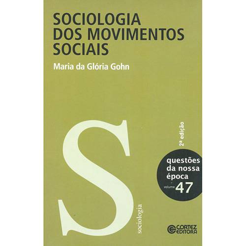 Tamanhos, Medidas e Dimensões do produto Livro - Sociologia dos Movimentos Sociais