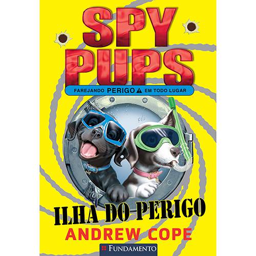 Tamanhos, Medidas e Dimensões do produto Livro - Spy Pups: Ilha do Perigo