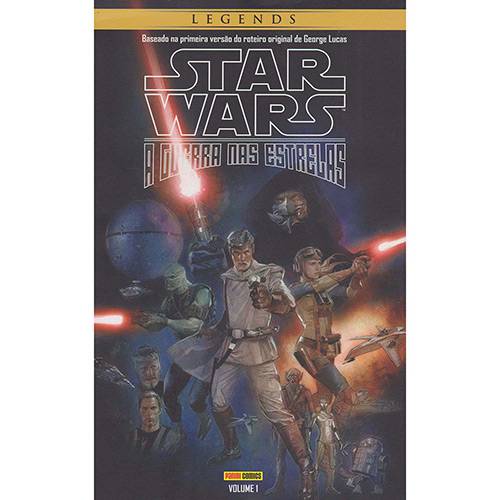Tamanhos, Medidas e Dimensões do produto Livro - Star Wars: a Guerra Nas Estrelas