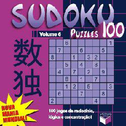 Tamanhos, Medidas e Dimensões do produto Livro - Sudoku Puzzles 100 - Volume 6