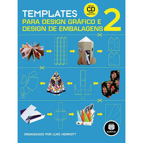 Tamanhos, Medidas e Dimensões do produto Livro - Templates para Design Gráfico e Design de Embalagem 2