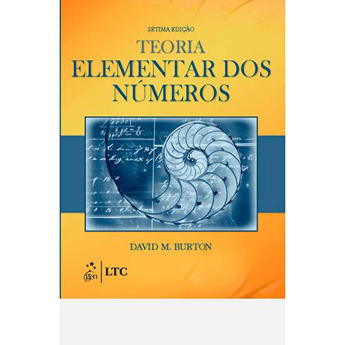 Tamanhos, Medidas e Dimensões do produto Livro - Teoria Elementar dos Números