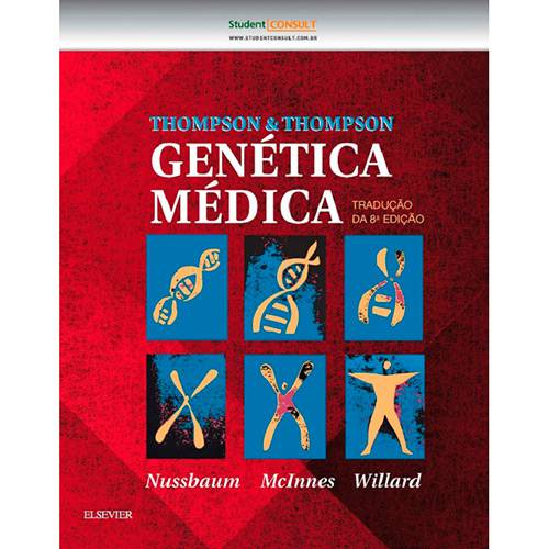 Tamanhos, Medidas e Dimensões do produto Livro - Thompson & Thompson Genética Médica
