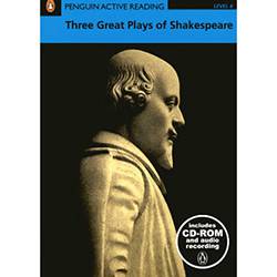 Tamanhos, Medidas e Dimensões do produto Livro - Three Great Plays Of Shakespeare - Penguin Young Readers - Level 4