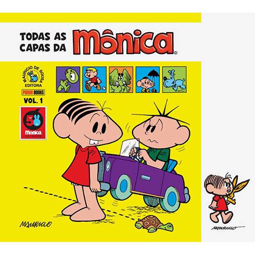 Tamanhos, Medidas e Dimensões do produto Livro - Todas as Capas da Mônica - Vol.1