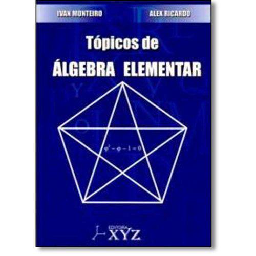 Tamanhos, Medidas e Dimensões do produto Livro - Tópicos de Álgebra Elementar