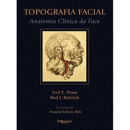 Tamanhos, Medidas e Dimensões do produto Livro Topografia Facial - Anatomia Clínica da Face - Pessa