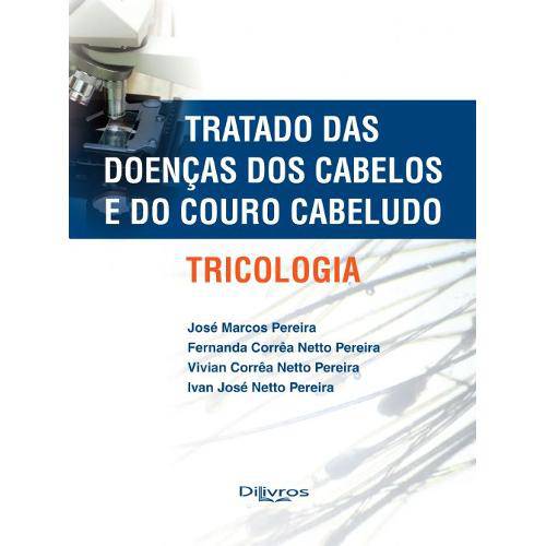 Tamanhos, Medidas e Dimensões do produto Livro - Tratado das Doenças dos Cabelos e do Couro Cabeludo - Tricologia - Pereira