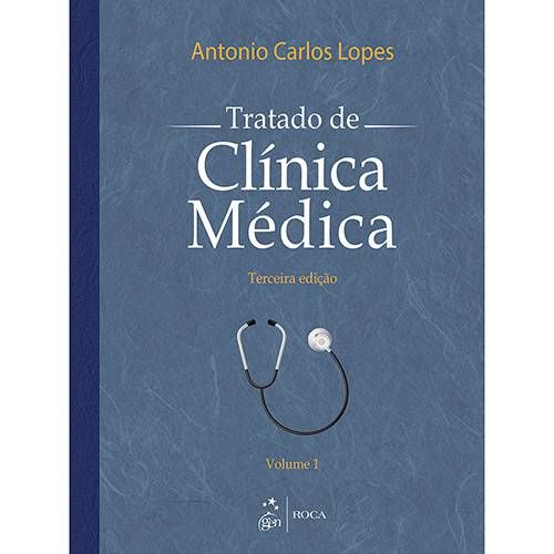 Tamanhos, Medidas e Dimensões do produto Livro - Tratado de Clínica Médica - Vol. 1