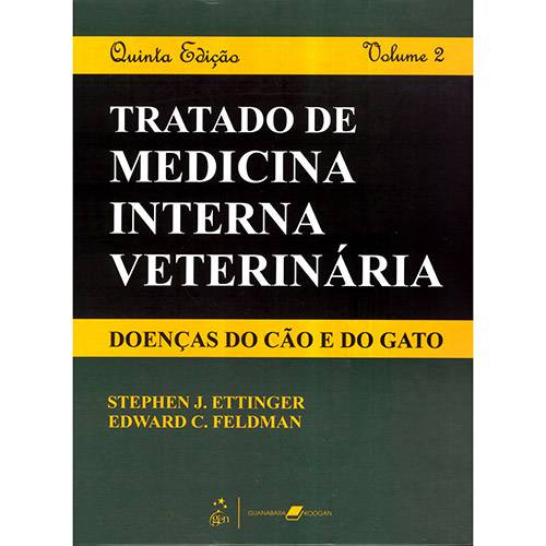 Tamanhos, Medidas e Dimensões do produto Livro - Tratado de Medicina Interna Veterinária - Volumes I e II