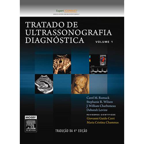 Tamanhos, Medidas e Dimensões do produto Livro - Tratado de Ultrassonografia Diagnóstica - Vol. 1