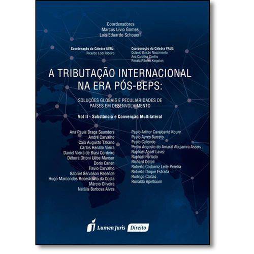 Tamanhos, Medidas e Dimensões do produto Livro - Tributação Internacional na Era Pós Beps, A: Substância e Convenção Multilateral - Vol